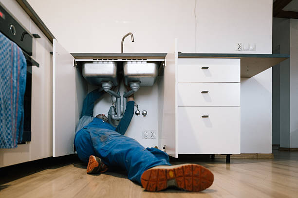 Professional Leak Detection technician working in Clarksville, IA